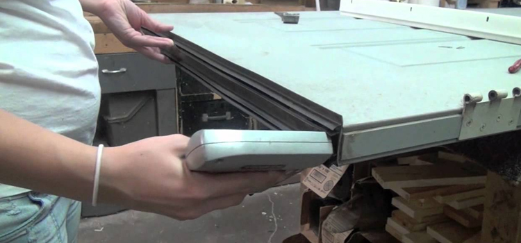 damaged steel door repair Sebastian